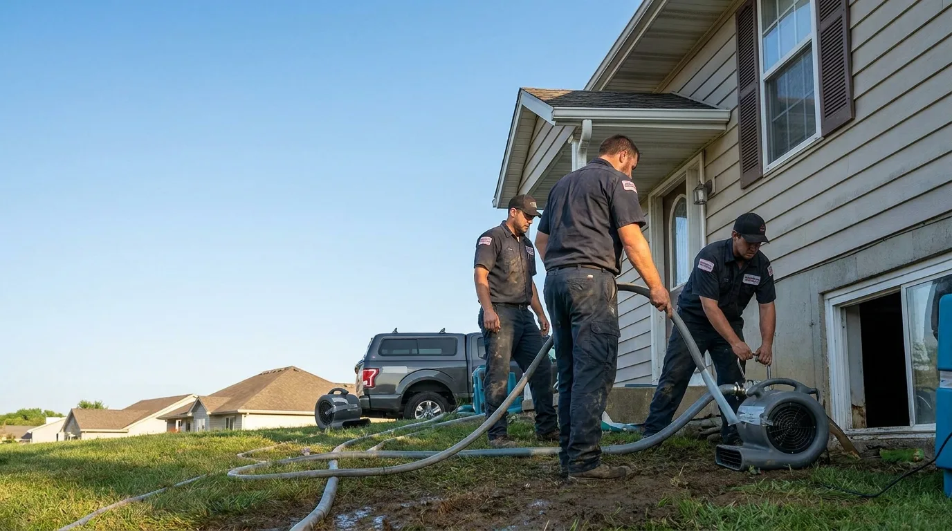 Water Removal in Sistersville, WV near me